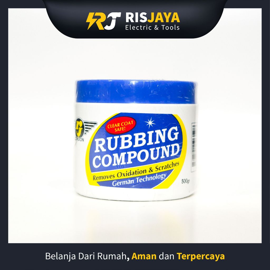 Kompon Pengkilap / Rubbing Compound Merk RJ London