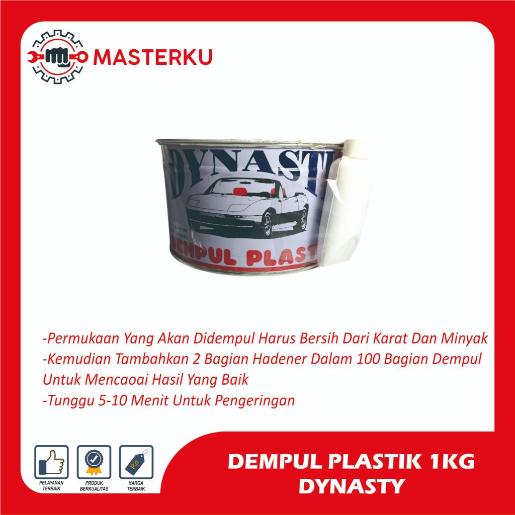 DEMPUL PLASTIK 1KG/DEMPUL/DEMPUL PLASTIK