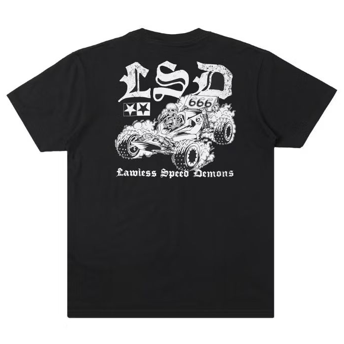 Sugarcave Tshirt LAWLESS JAKARTA - LAWLESS SPEED DEMONS | Lawless Jakarta Official Merchandise