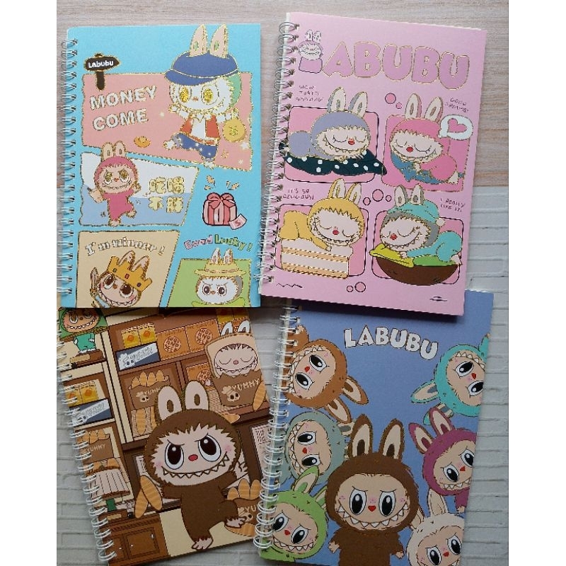 

NOTE SPIRAL A5 NEW LABUBU ISI 60LEMBAR