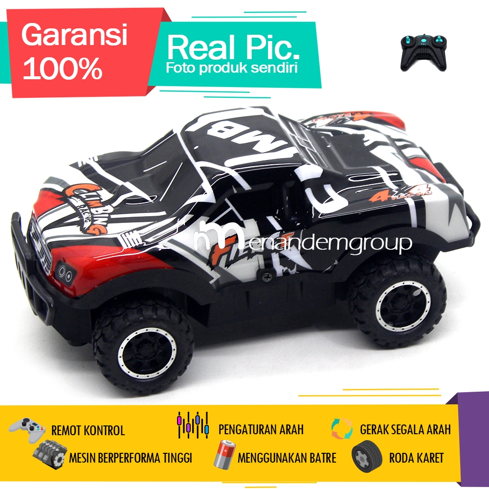 Mainan Mobil Remot Kontrol RC Buggy Monster Truk Camo Series
