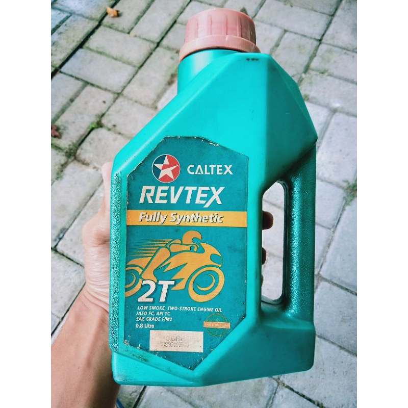 oli samping caltex revtex 2T fully synthetic original