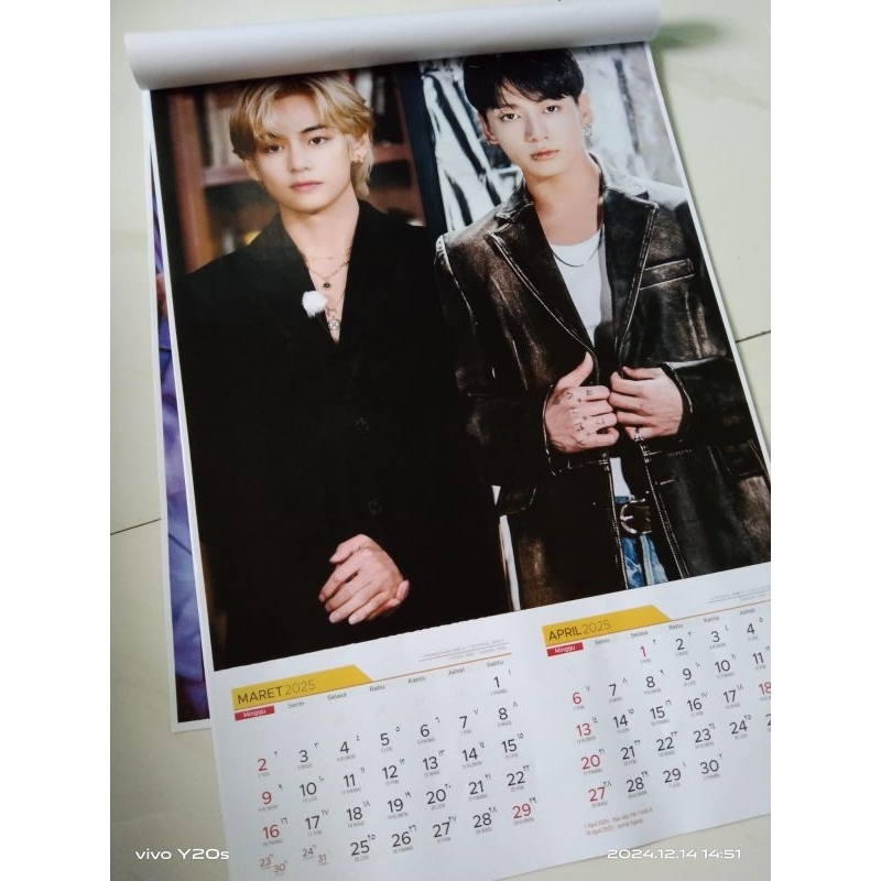 

kalender BTS 2025