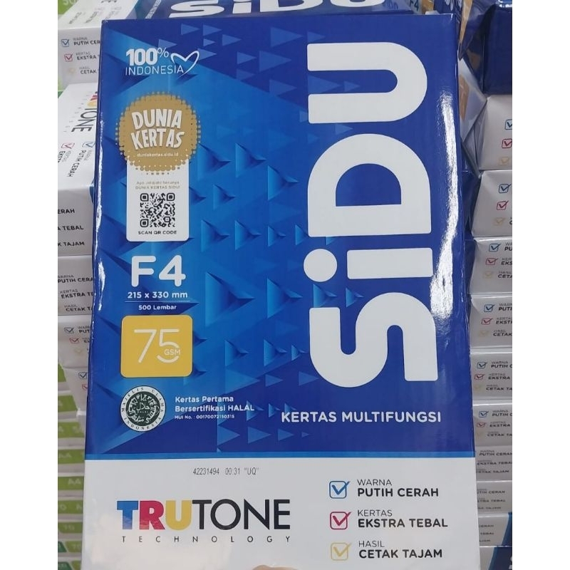 

Kertas HVS SIDU F4 75gsm