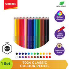 

Pensil Warna Greebel Panjang 24C 7024