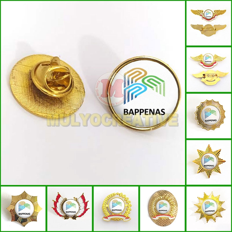 Pin Bappenas Pin Bros Wing Logo Kementerian Bappenas