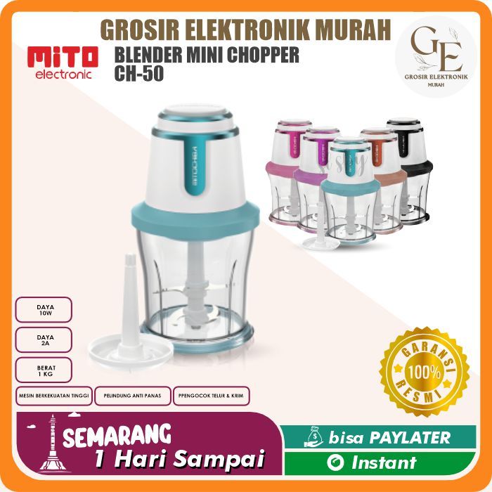 Mitochiba Blender MINI Chopper CH-50 / Chopper Mito CH 50 / Penggiling Daging