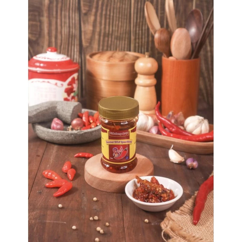 

Sambal Botol- Sambel Botol - Sambal BOA - Sambal Cakalang Asap Enak 150gram BEST SELLER - Makan makin lahap