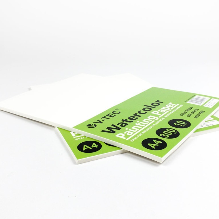 

H7Y V-Tec Watercolor Paper A4 300gsm Cold Press