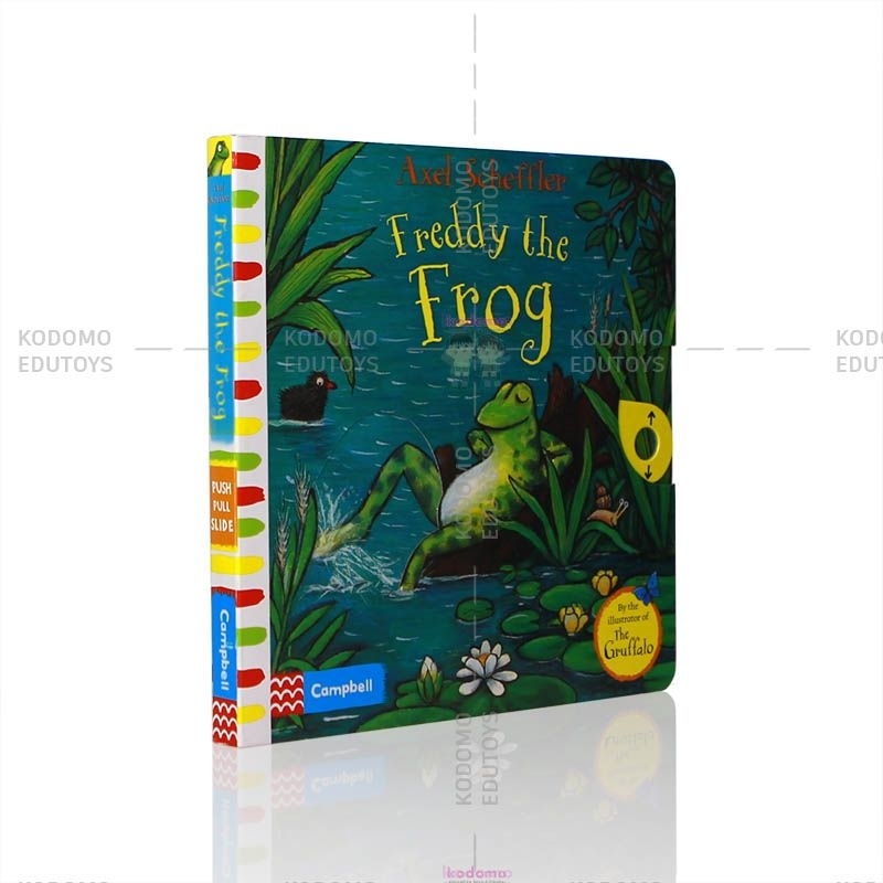 Freddy the Frog (Push Pull Board Book)by Axel Scheffler