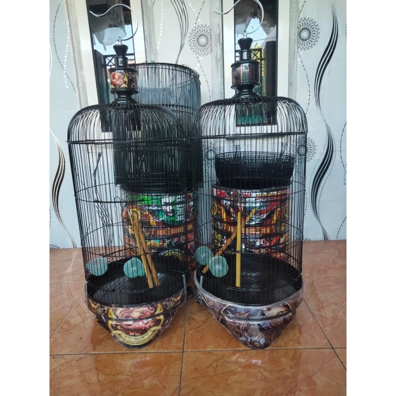 Sangkar Burung Lovebird Decal Kapsul Termurah