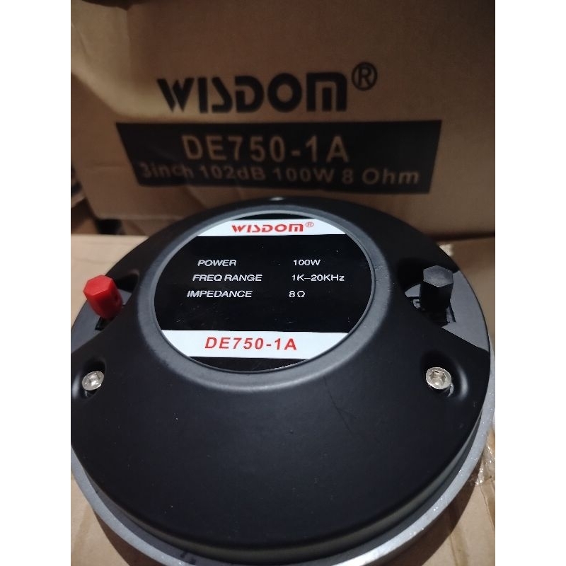 DRIVER TWEETER WISDOM DE750 - 1A / DE 750-1A / DE750-1A
