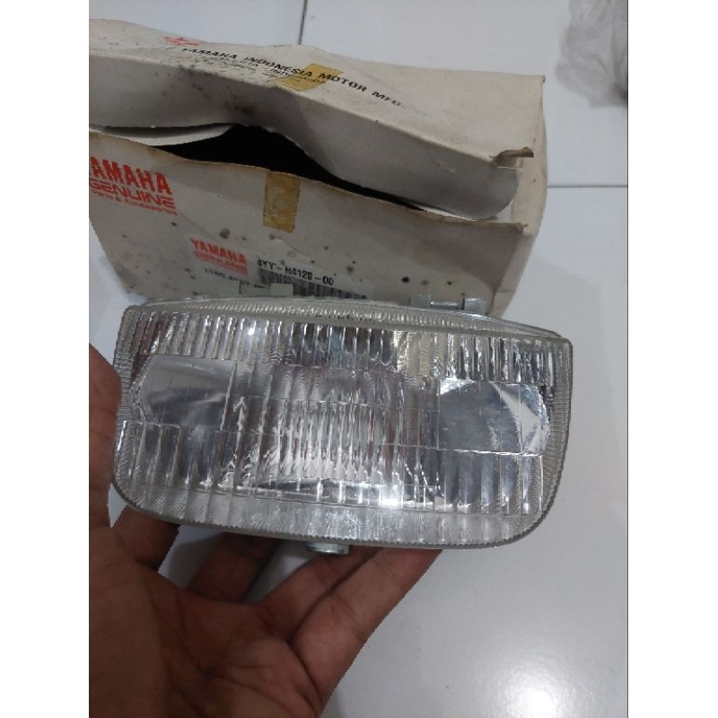 reflektor depan lampu depan yamaha sigma original new old stok