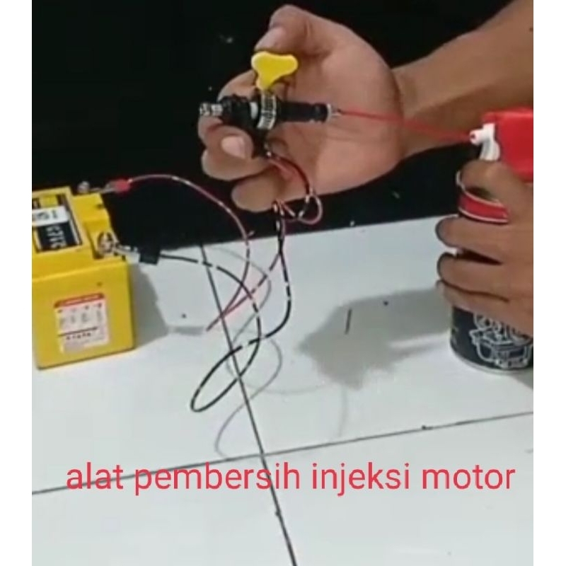 Alat pembersih injeksi motor mobil injector cleaner