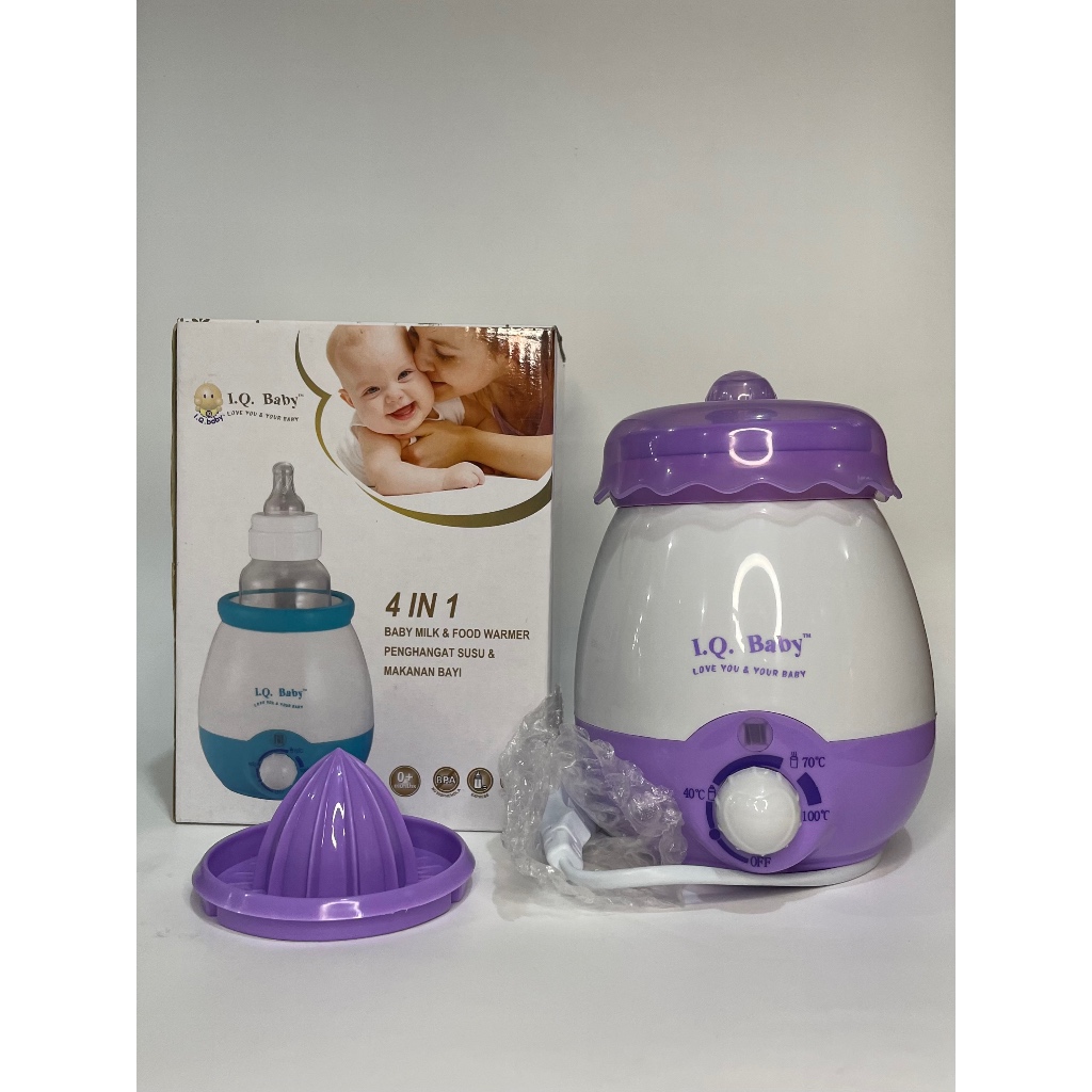 I.Q. Baby 4 in 1 Baby Bottle & Food Warmer with Juicer IQ-906
