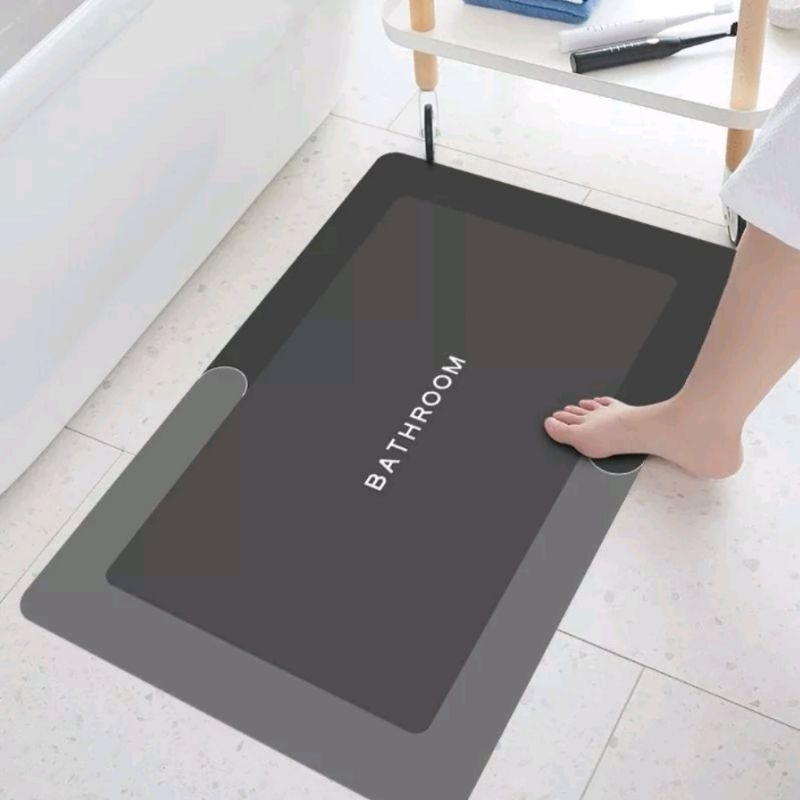 ACCESORISE Keset Kaki Diatomite Nyerap Air / Alas kaki Diatomite Anti Slip Anti Bau Nyerap Air Anti 