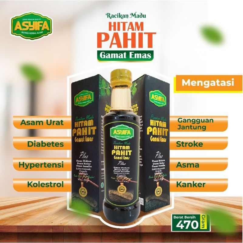 

Danu herbal madu untuk diabetes hipertensi asam urat kolesterol, madu hitam pahit plus gamat emas asyifa