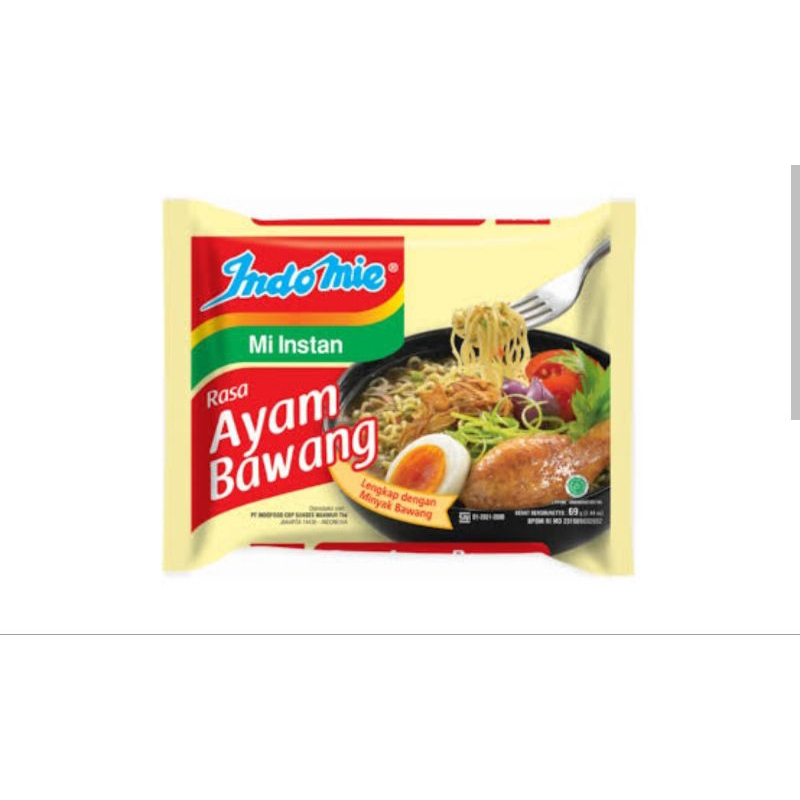 

INDOMIE AYAM BAWANG PAKET 5 PCS
