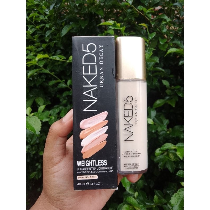 Promo URBAN DECAY Foundation NAKED5 Kode 2233 Weightless