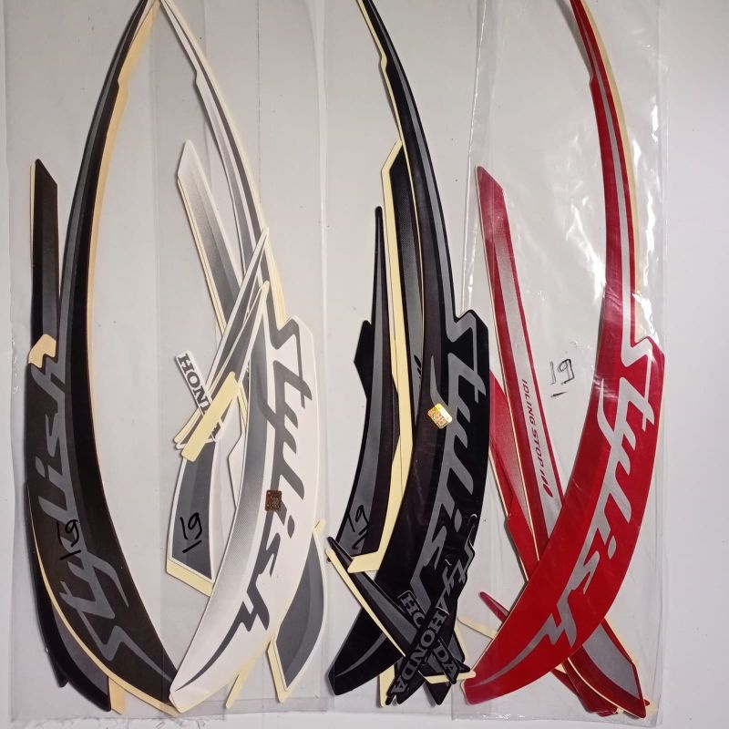 Stiker Striping Sticker Honda Scoopy Staylish 2019 List Body Honda Scoopy Staylish 2019 Promo