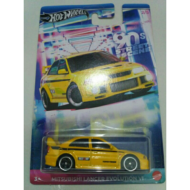 Hot Wheels 90's Street Scene Mitsubhisi Lancer Evolution VI