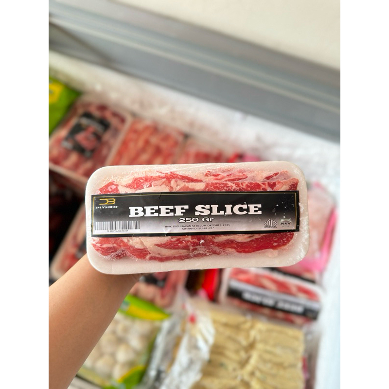 

Beef Slice Premium 250gr