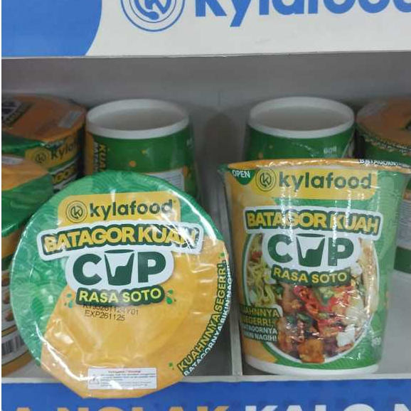

Kylafood Batagor Kuah Rasa Soto Cup
