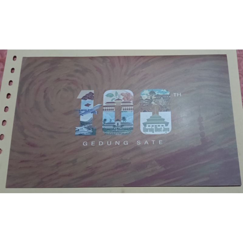 

Sampul Hari Pertama/SHP 100 Tahun Gedung Sate Dalam Kemasan Original Dari PT.Pos