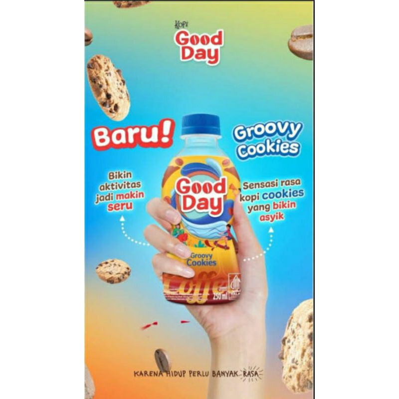 

Good day Groovy pet 250 Ml / Good day botol 250 ml