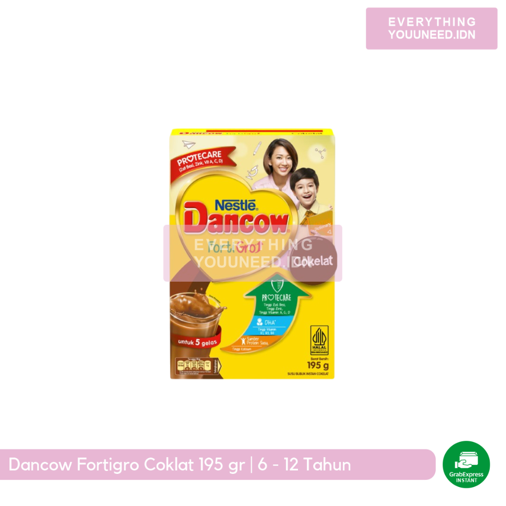 

Dancow Fortigro Coklat 195 gr