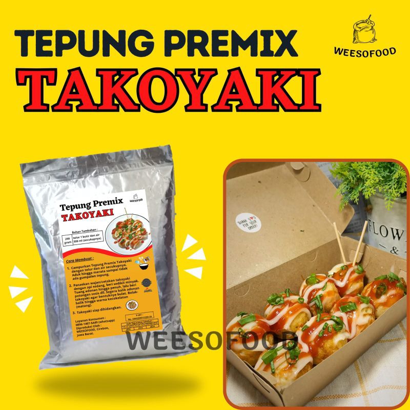 

Tepung Premix Takoyaki 500 gr