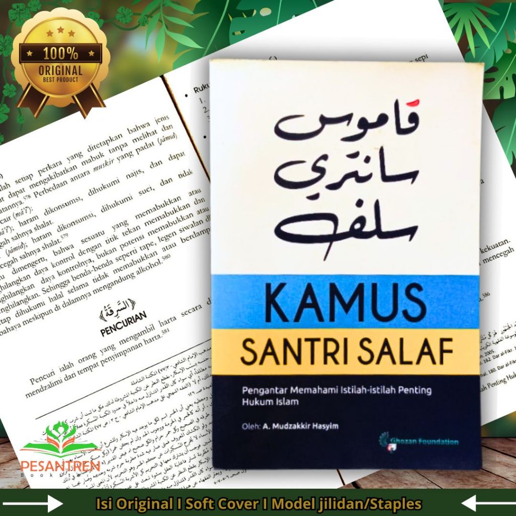 KAMUS SANTRI SALAF / Kamus santri / Kamus istilah / original [ASLI PRODUK INDONESIA]