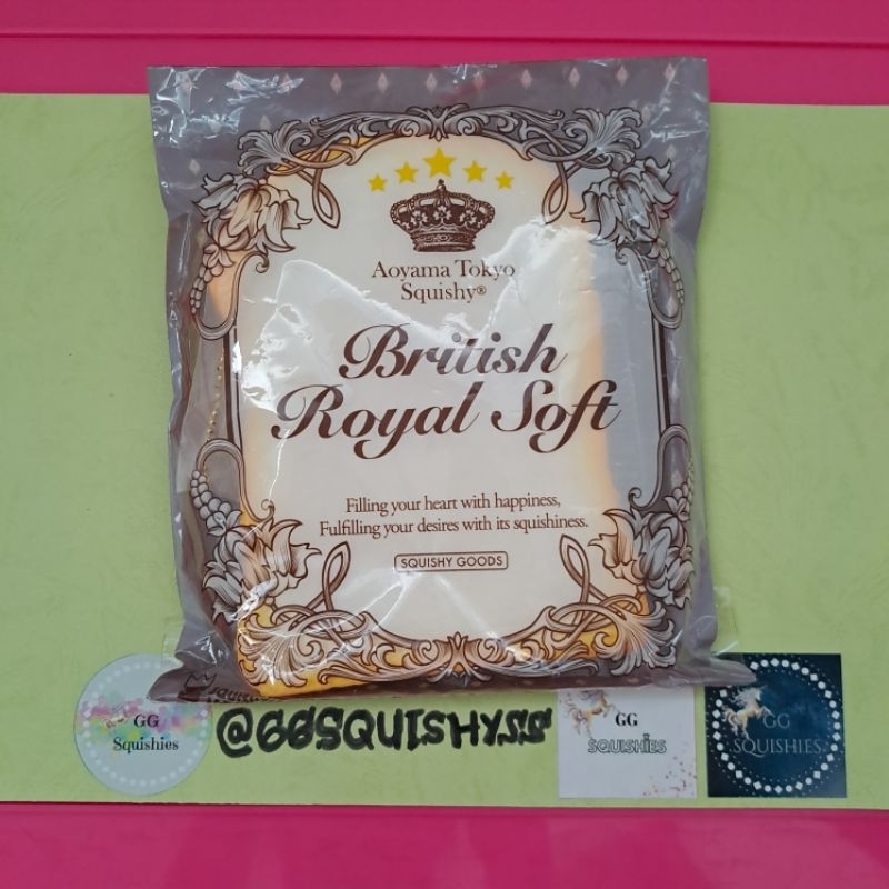 iBloom British Royal Soft Squishy Rare BNIP Original Murah Baru Jepang