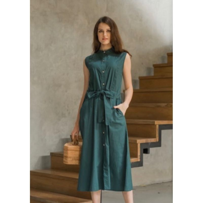 NEW AMELIE DRESS MAVEN JADE GREEN