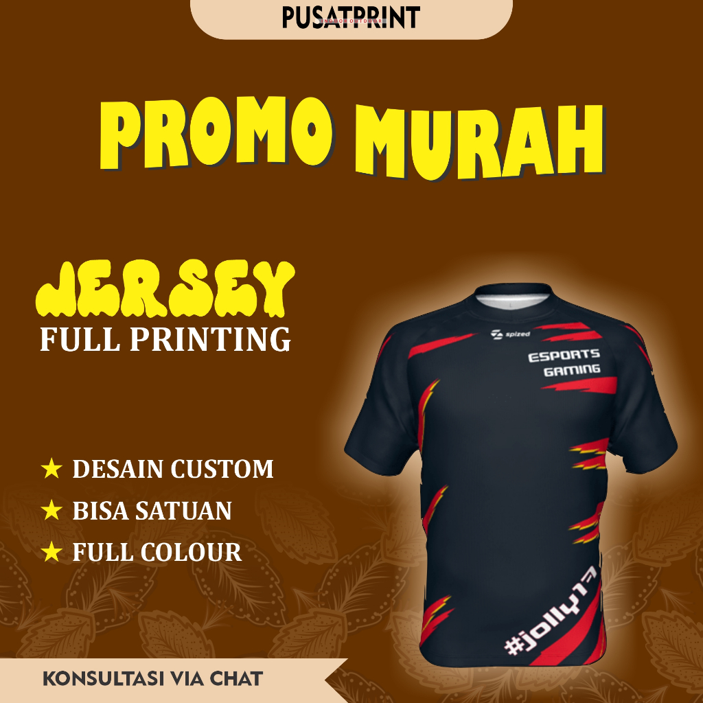 JERSEY SERAGAM FUTSAL BAJU BOLA