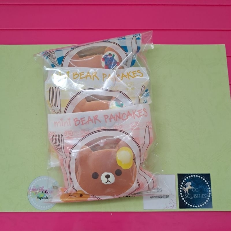 Punimaru Mini Bear Pancake Squishy Rare BNIP Original Murah Baru Squishies [HARGA SATUAN PER PCS]