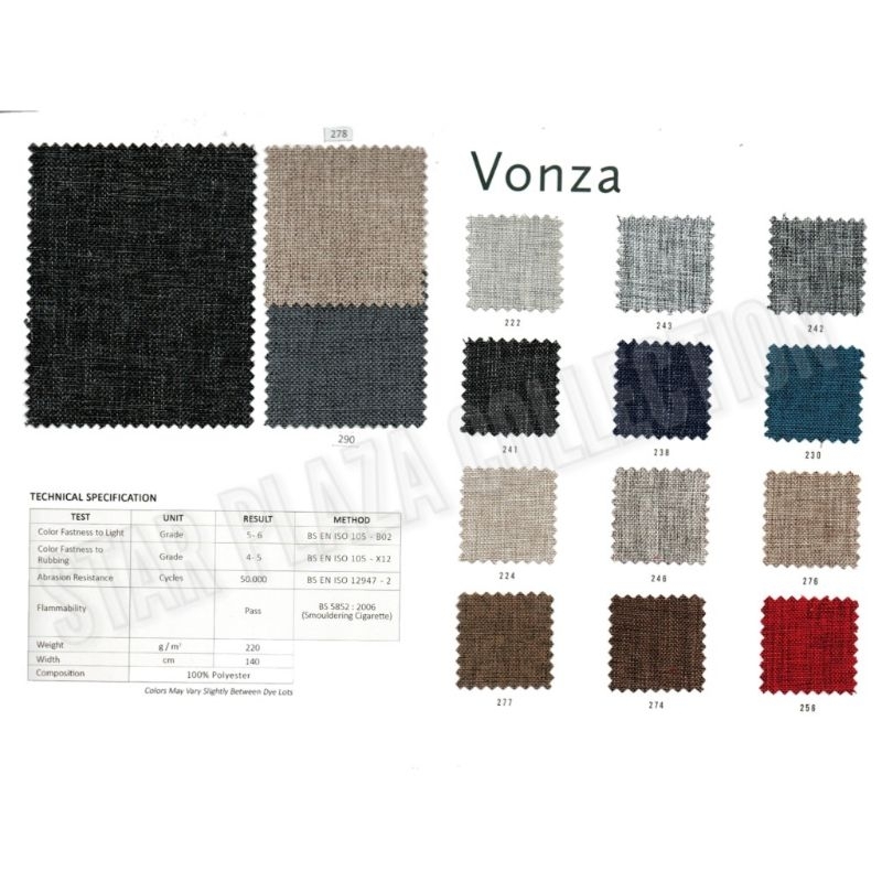 Kain Kanvas Jepang Hikaron Setara Daphnie / Kimmy / Kagawa - Vonza (Furniture, Sofa, Kursi, Partisi,