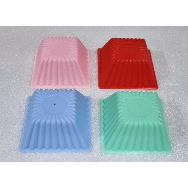 cetakan kue talam bolu kukus basah ulir putu ayu plastik bulat wajik persegi pudding agar mawar rain