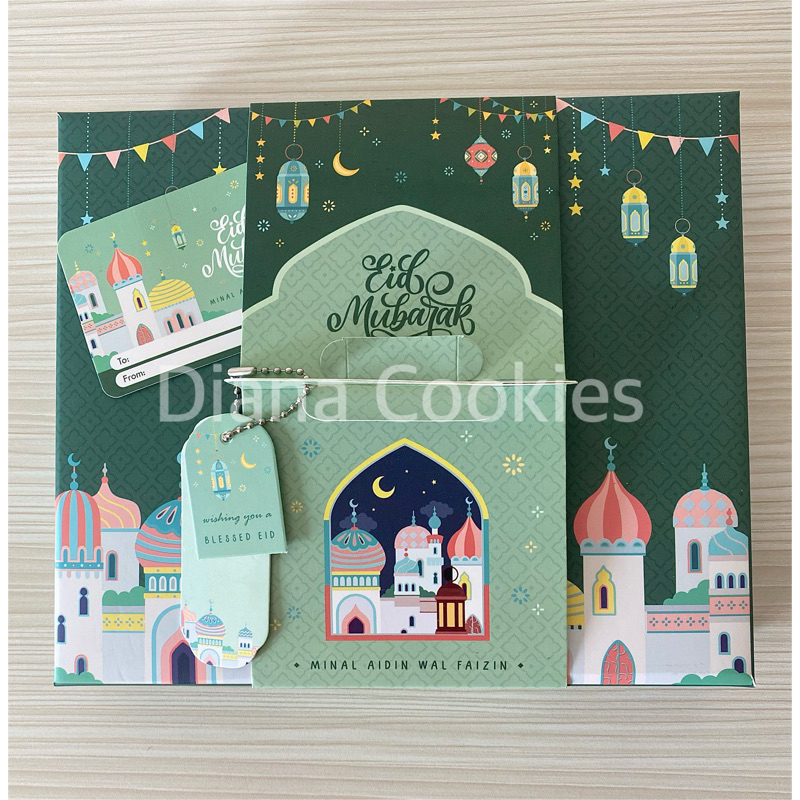 

Box Nastar Sekat Hampers Lebaran Hampers Idul Fitri Kue Kering
