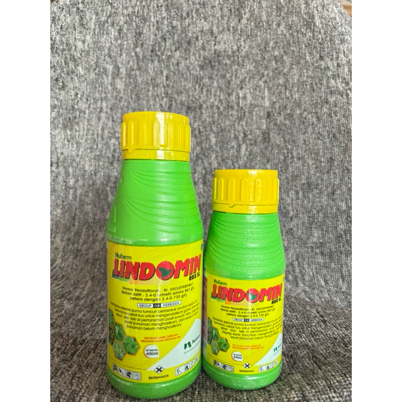 HERBISIDA LINDOMIN 865 SL - Racun sistemik gulma / rumput padi / tebu / jagung / karet / Obat Racun 