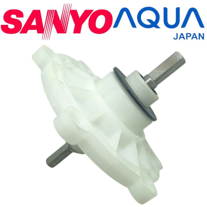 gearbox gerbok mesin cuci aqua 2 tabung