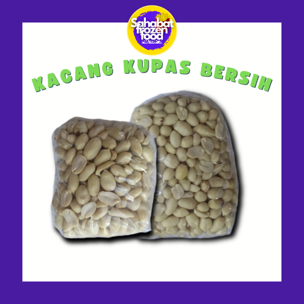 

Kacang Tanah Kupas Bersih