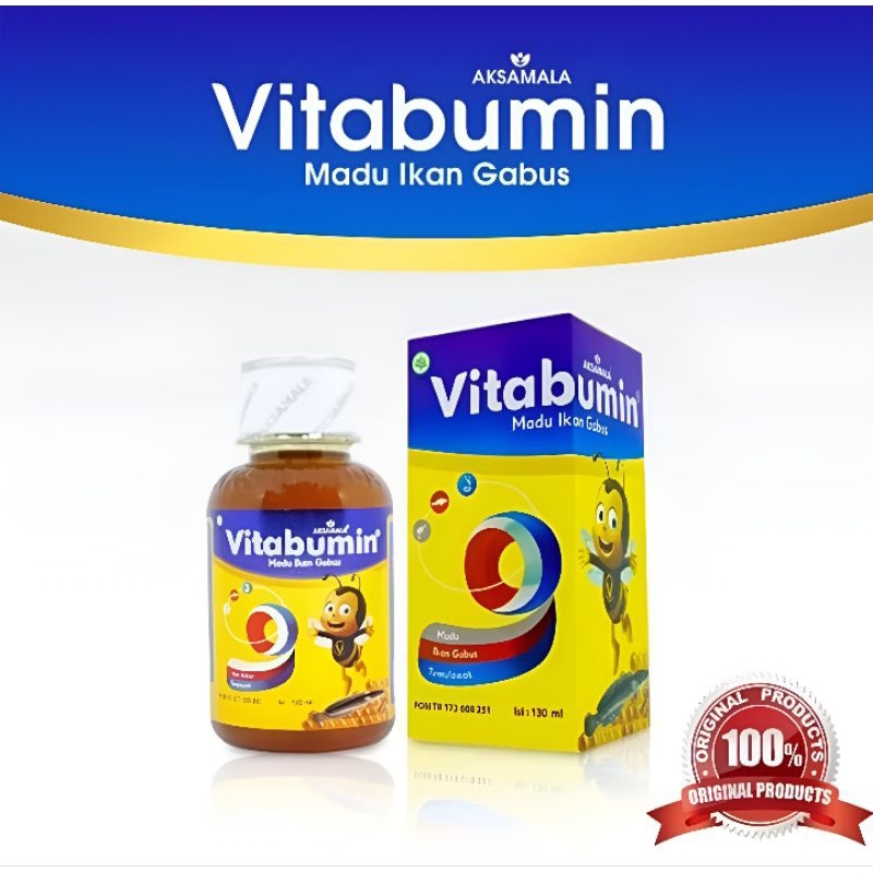 

Madu Anak Vitabumin 130ml – Albumin Ikan Gabus, Temulawak, dan Pegagan untuk Tumbuh Kembang Anak
