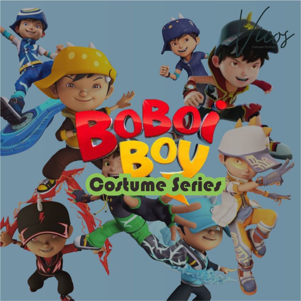 Kostum Cosplay - Boboiboy (Dewasa dan Anak)