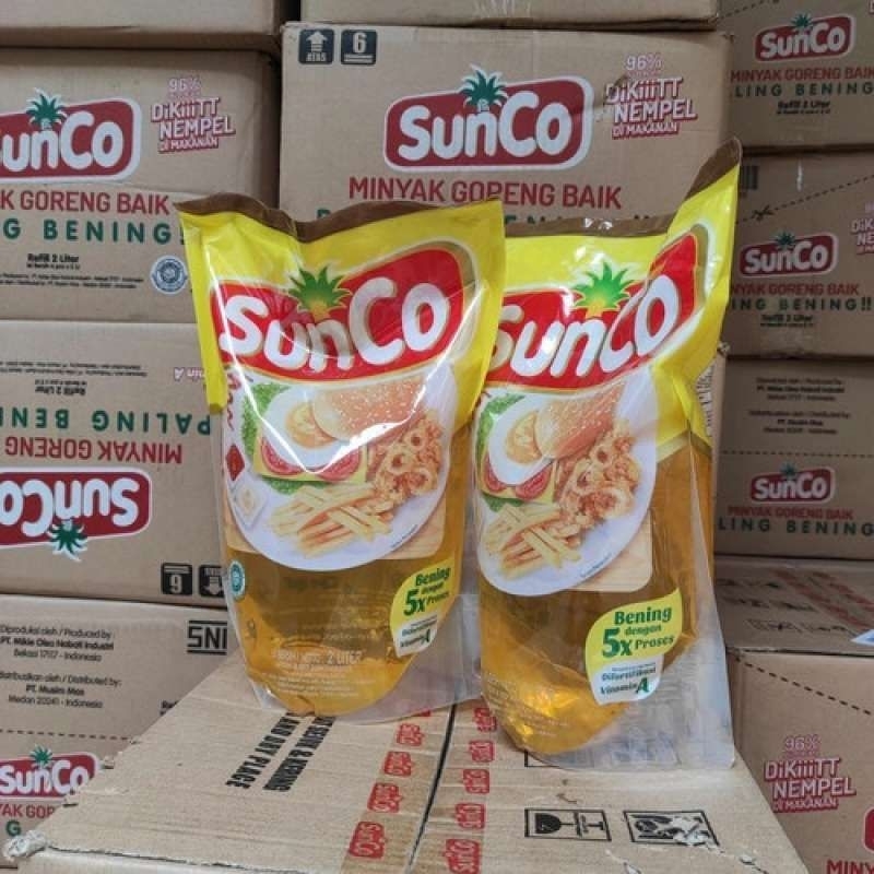 

Minyak sunco 2 literan dengan harga 82000 dapat 2 pcs