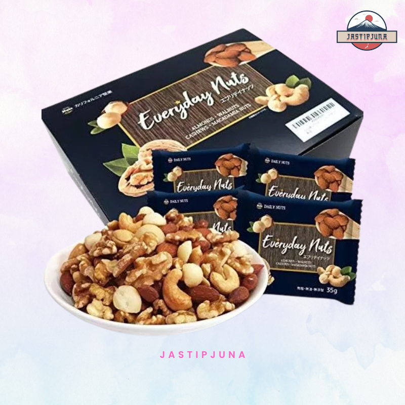 

Mixed Nuts, 4 Types: Raw Walnuts 33%, Almonds 38%, Cashews 18%, Raw Macadamia Nuts 11%, Unsalted, No Additives, Oil Free, 2.4 lb (1.05 kg)