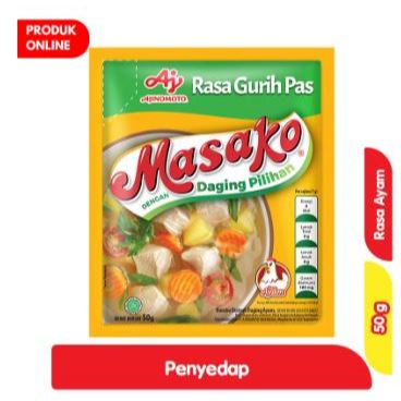 

Masako Light Bumbu Kaldu Penyedap Rasa Ayam 50 g