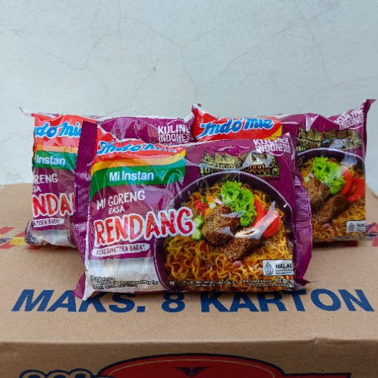 

indomie goreng rendang