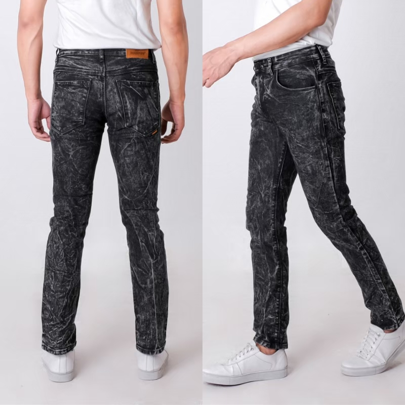 Celana Jeans Panjang Pria Slimfit Stretch Bombstone