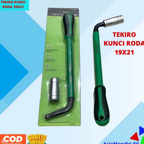 TERBARU Kunci Roda 19 x 21 mm Kunci Roda Mobil TEKIRO ORIGINAL